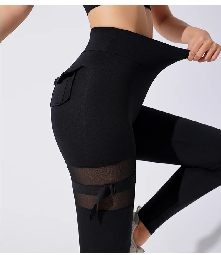 Woman  New Style Hot Gym Wears Gym Training Sports  Cut Leggings Fitness Women   Rise  Yoga Tights Fit2Great