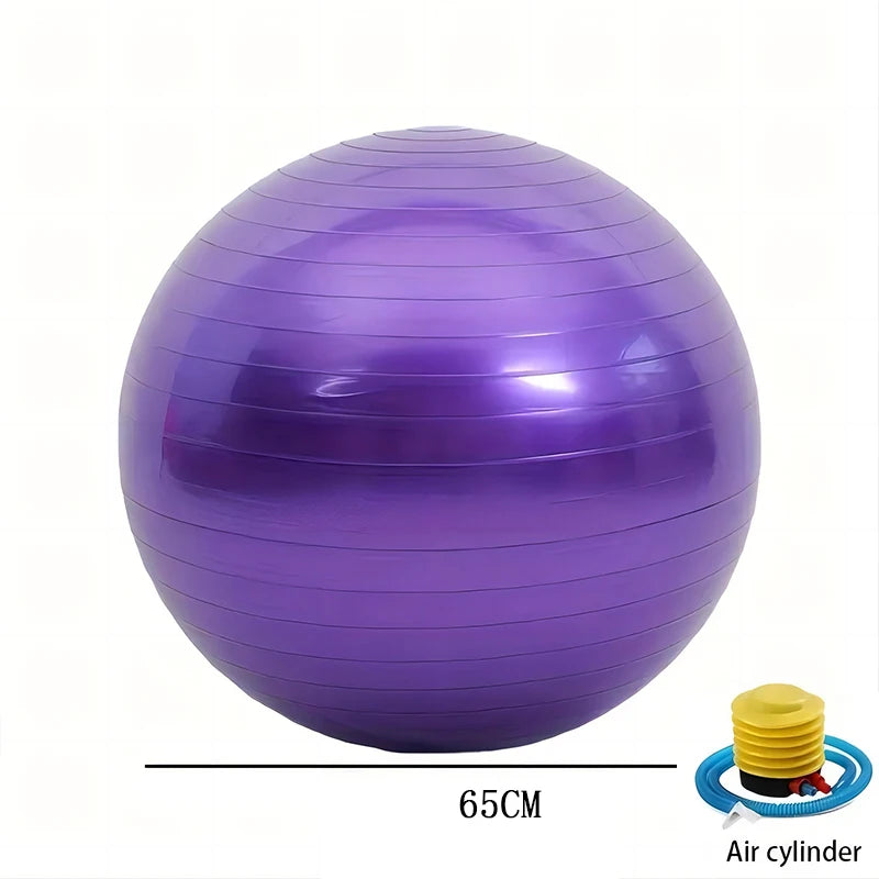 Thickened PVC Fitness Yoga Ball