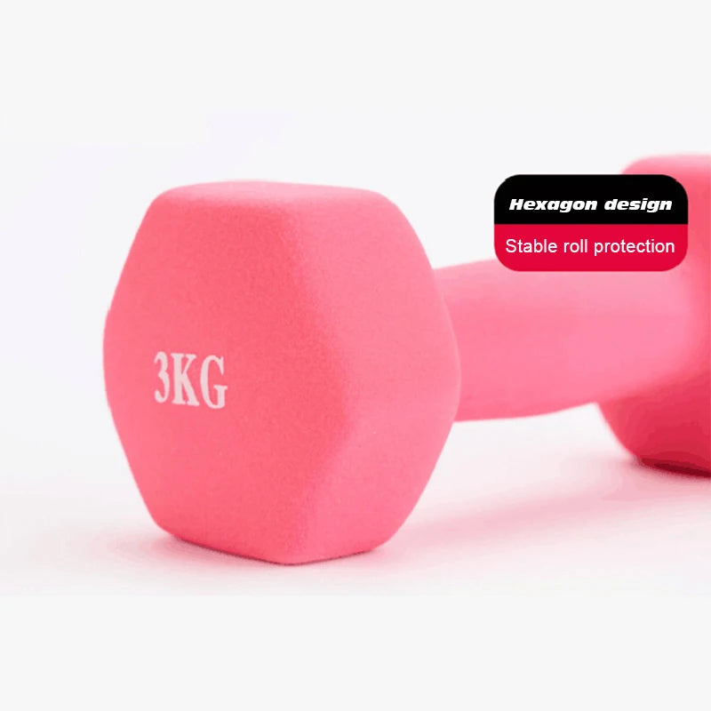 Hexagonal Dumbbell For Weight Loss