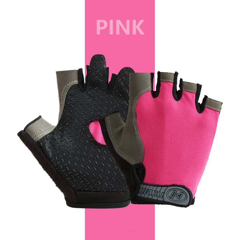 Breathable Anti Slip Half Finger Gloves