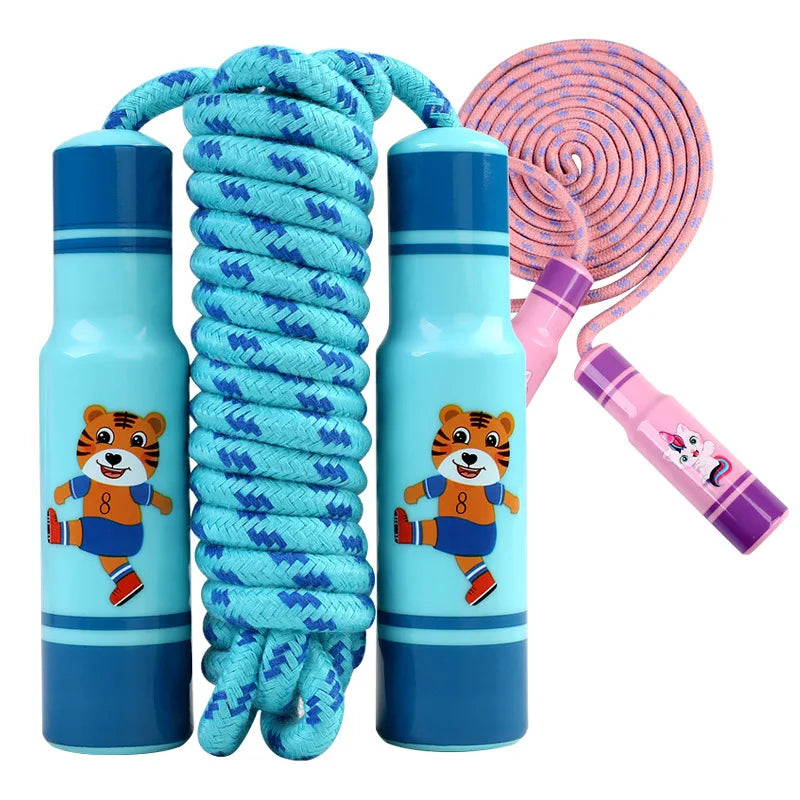 Adjustable Cotton Jump Ropes For Kids