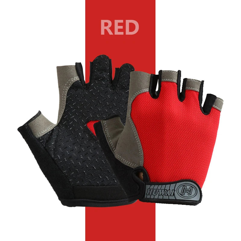 Breathable Anti Slip Half Finger Gloves