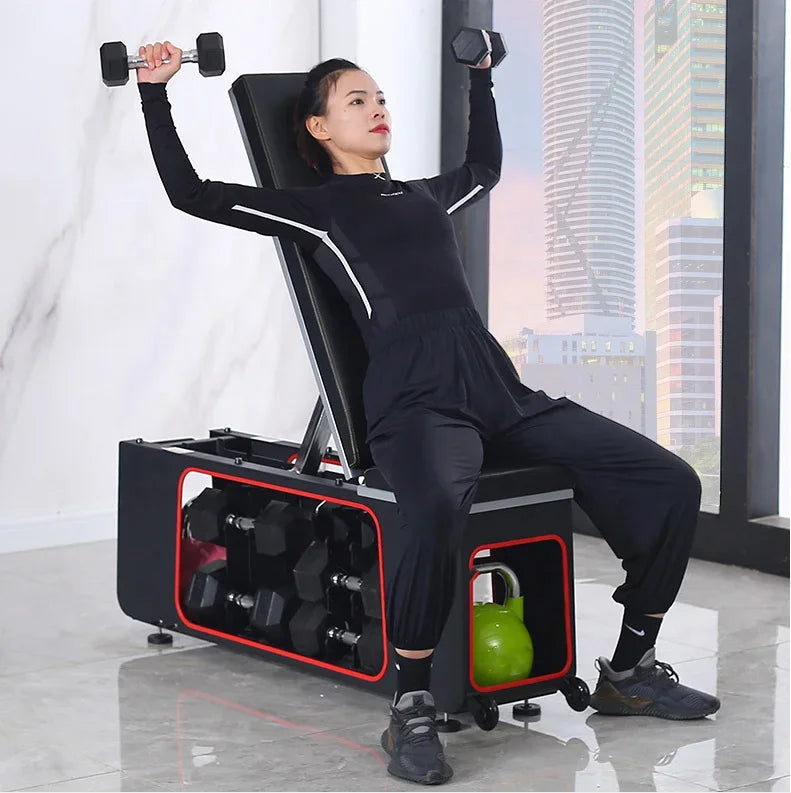 Adjustable Folding Multifunctional Weight Bench