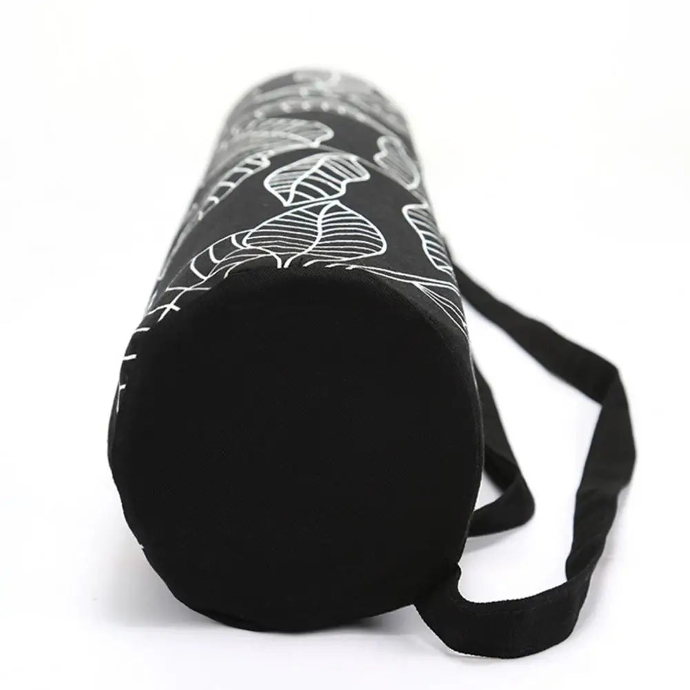 Yoga Mat Bag Pilates Fitness Workout Leaf Print