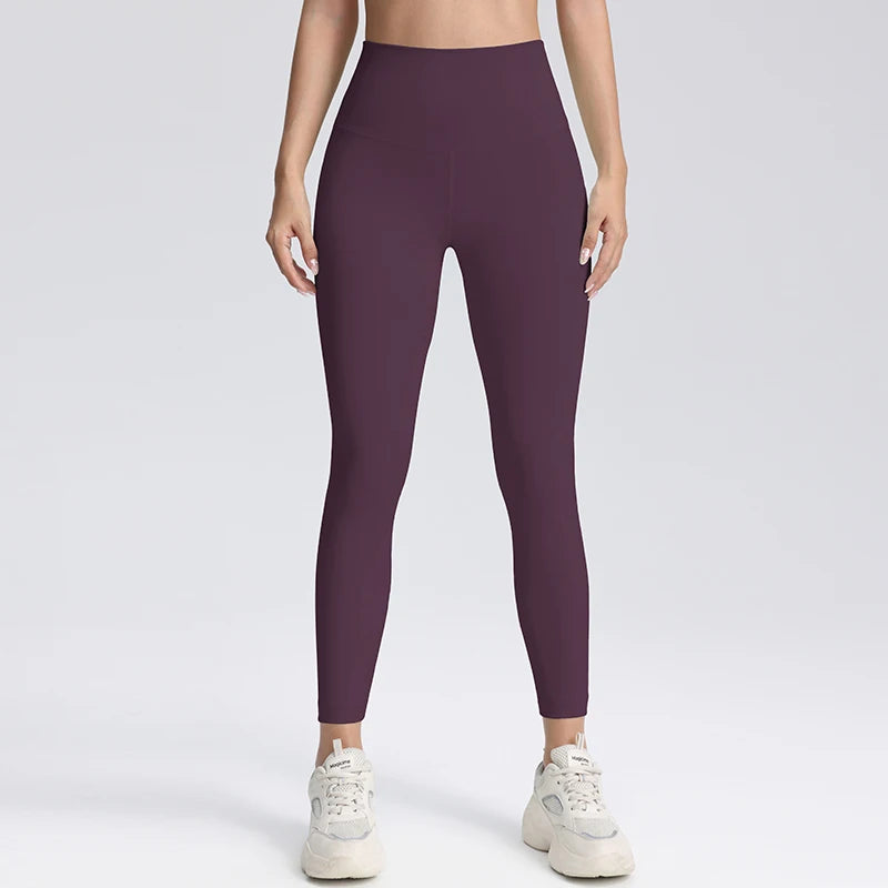 Yoga 9-point Pants for Women, High Waist, Tummy Control, Hip Lifting, Running, Fitness Training, Quick-drying Cycling Pants Fit2Great