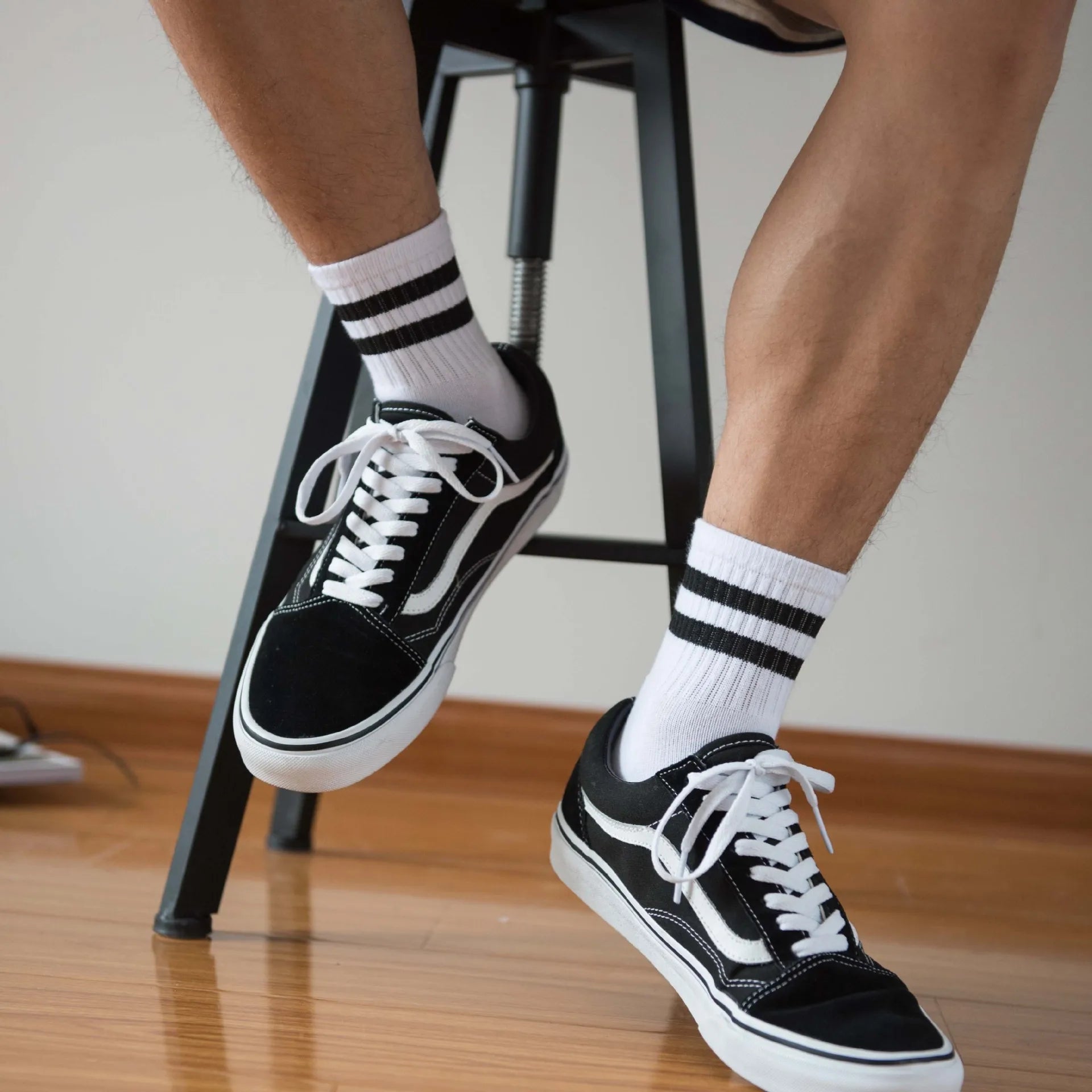 Vintage Two Stripes Sports socks  Men