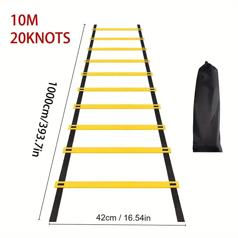 Sports Agility Ladder | Adjustable Speed & Footwork Training Ladder