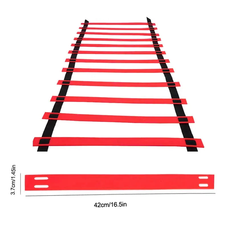 Sports Agility Ladder | Adjustable Speed & Footwork Training Ladder