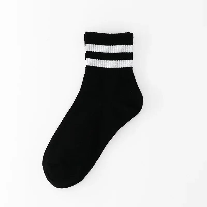 Vintage Two-Stripes Sports Socks - Fit2Great