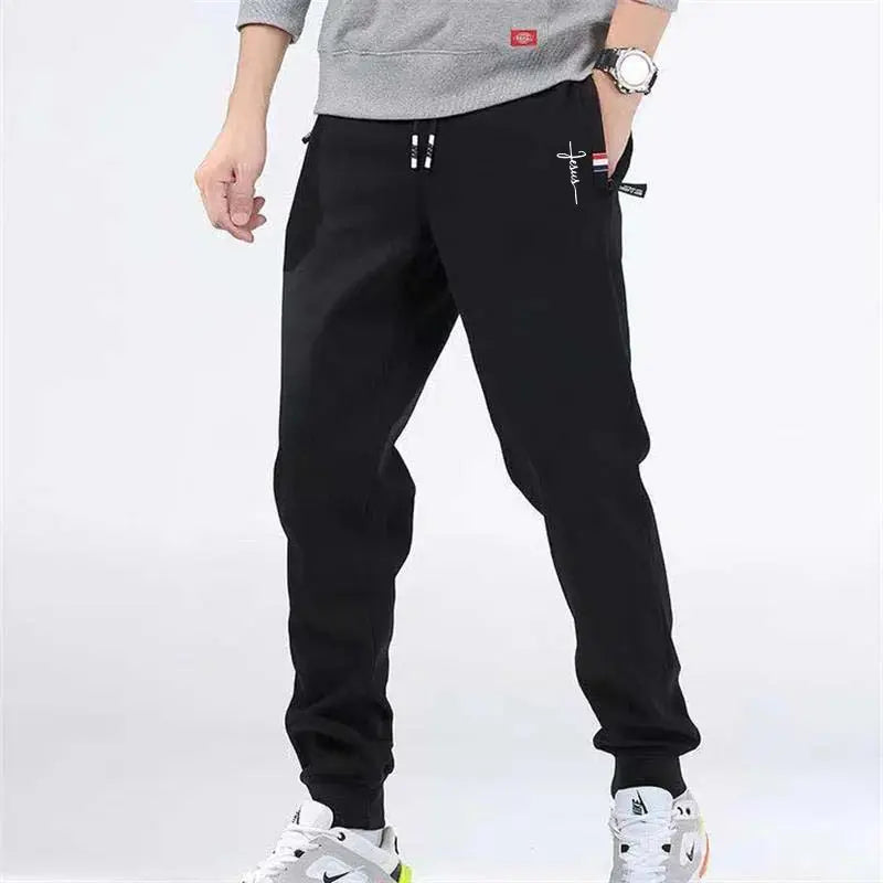 Winter Warm Pants Men's Thick Thermal Trousers Men Fitness Jogging Drawstring Pants Male Sweatpants M-5Xl Fit2Great