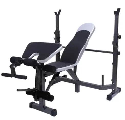 Adjustable Dumbbell Bench with Leg Developer & Preacher Pad - Fit2Great