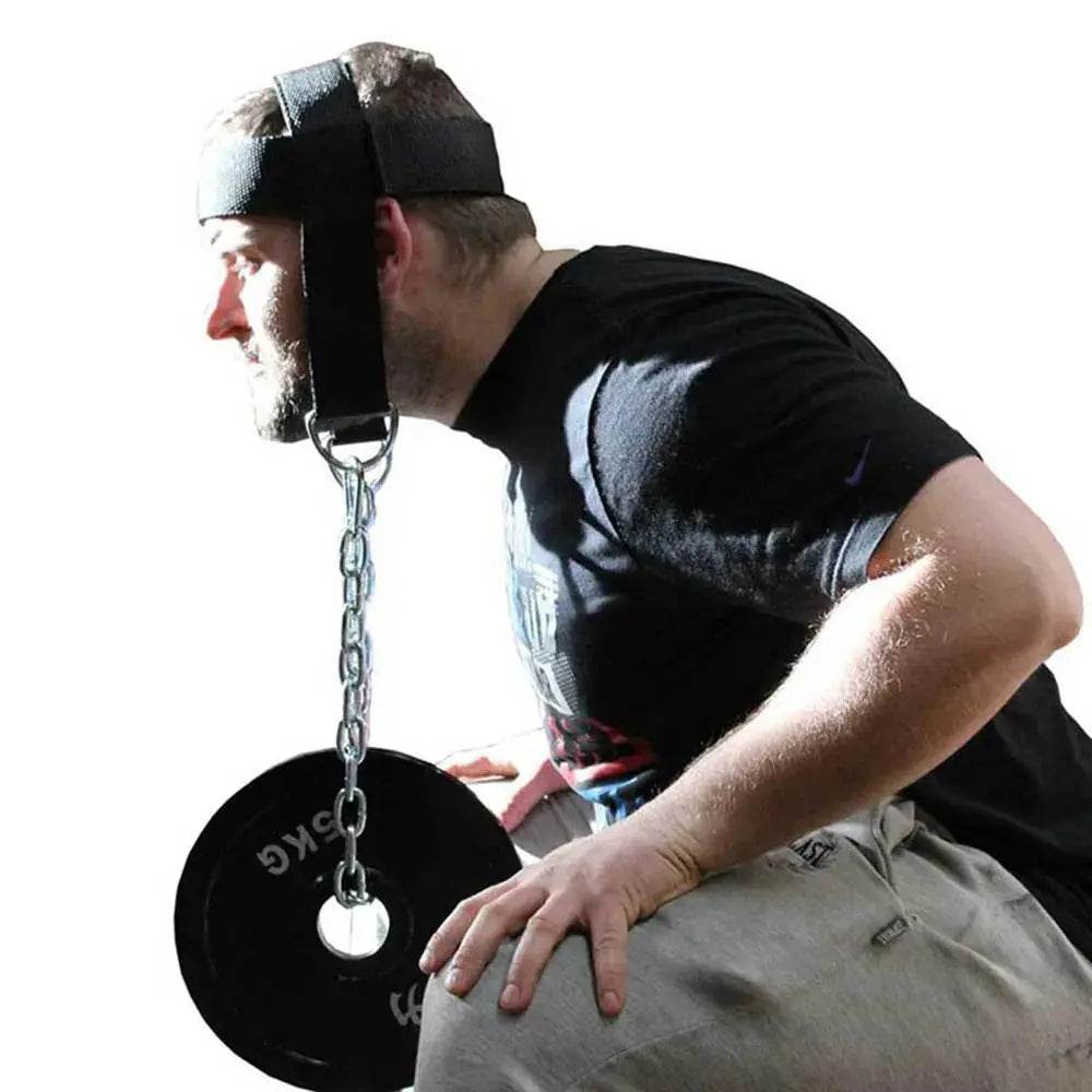 Adjustable Neck Training Harness – Head Strap for Strength - Fit2Great