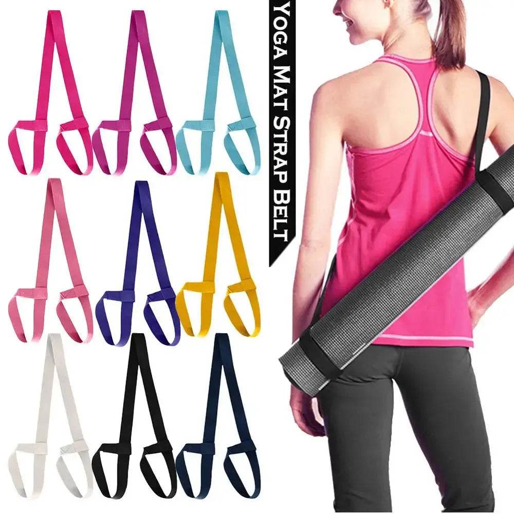 Adjustable Yoga Mat Strap Belt – Secure & Portable Mat Carrier - Fit2Great
