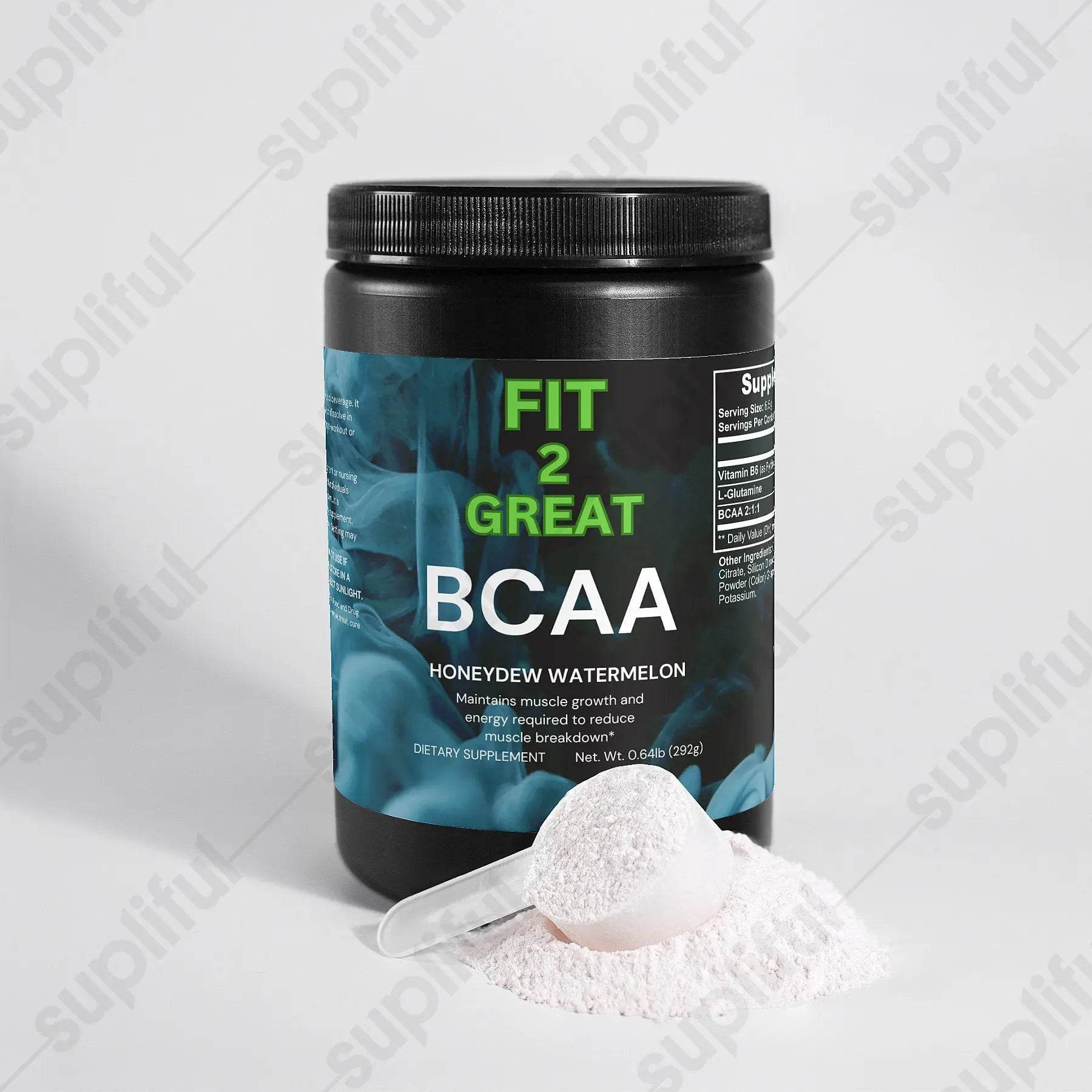 BCAA Post Workout Powder (Honeydew/Watermelon) - Fit2Great