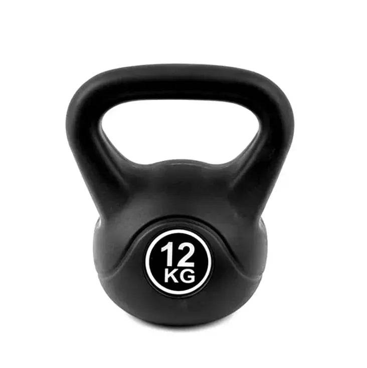 Black Kettlebell – Durable Home Gym Equipment 2-14kg - Fit2Great
