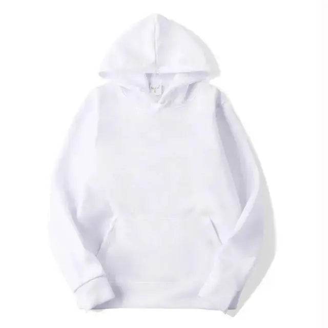 Blank Fleece Pullover Hoodie - Fit2Great