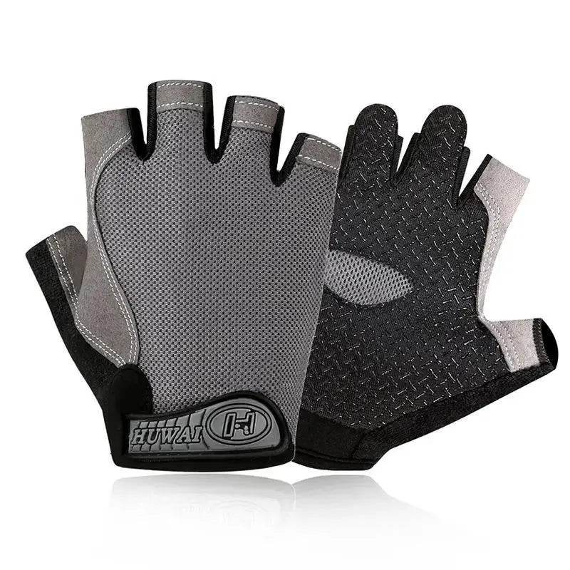 Breathable Anti-Slip Half Finger Gloves – Unisex Cycling - Fit2Great