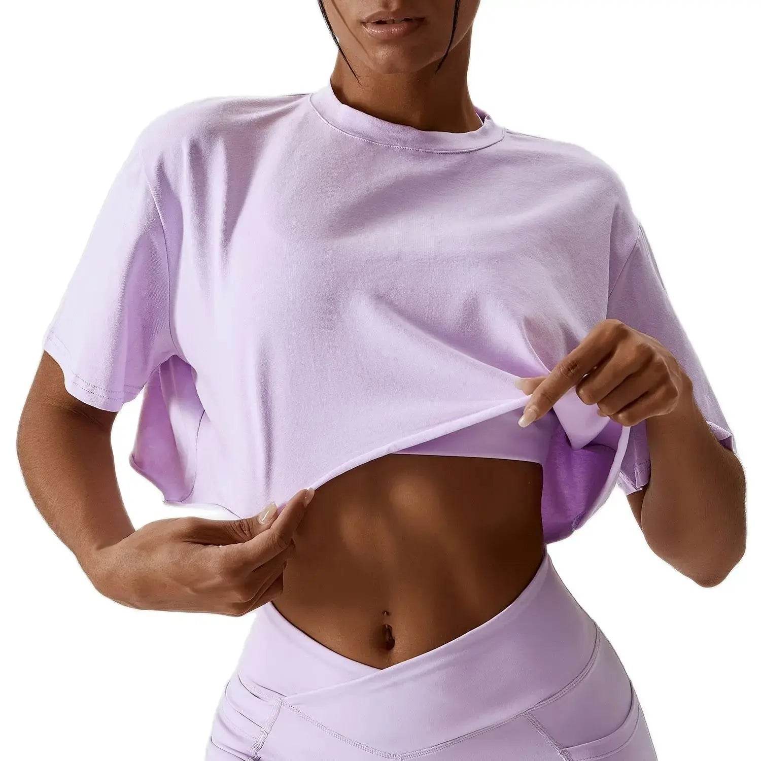 Casual Fitness T-Shirt Activewear Tee - Fit2Great