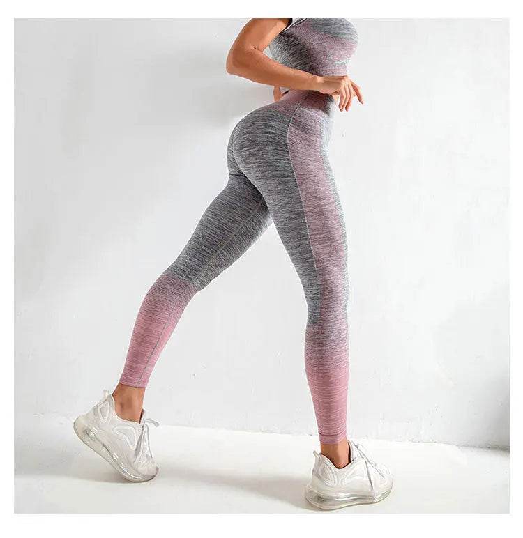 Elastic fitness sports yoga clothes - Fit2Great