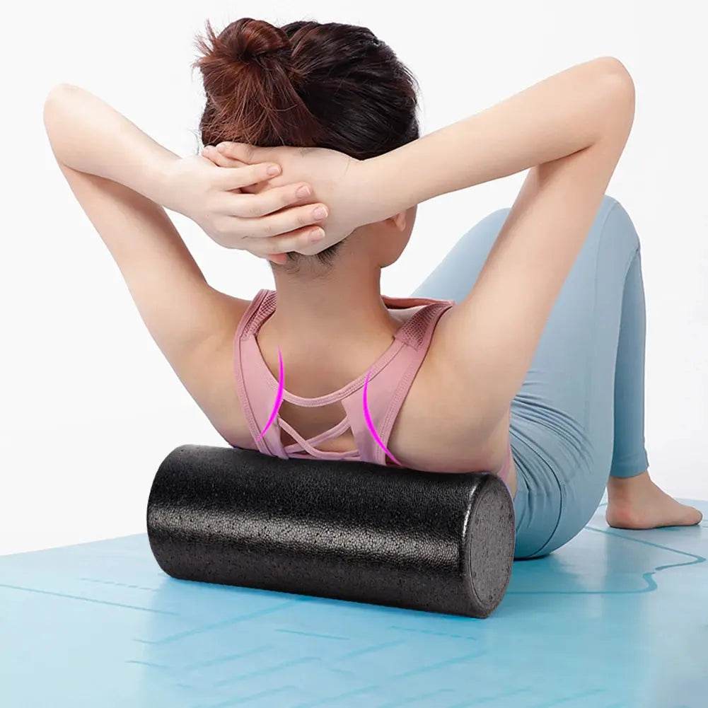 Fit2Great Hollow Yoga Roller – Muscle Recovery &amp; Flexibility Enhancer - Fit2Great