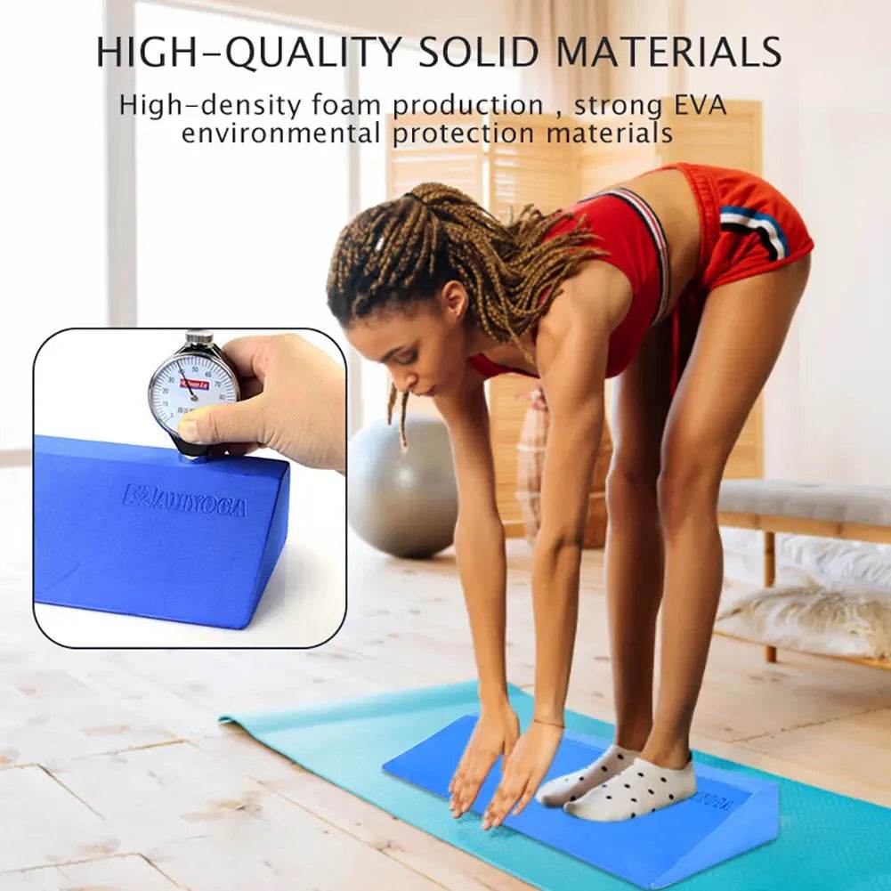 Fit2Great Lightweight EVA Yoga Wedge Block – Durable Support for All Levels - Fit2Great