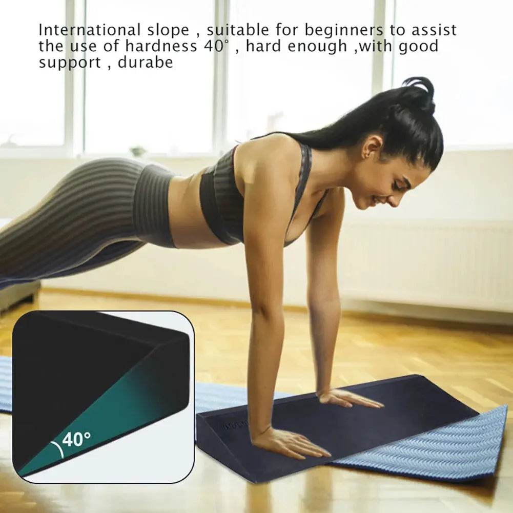 Fit2Great Lightweight EVA Yoga Wedge Block – Durable Support for All Levels - Fit2Great