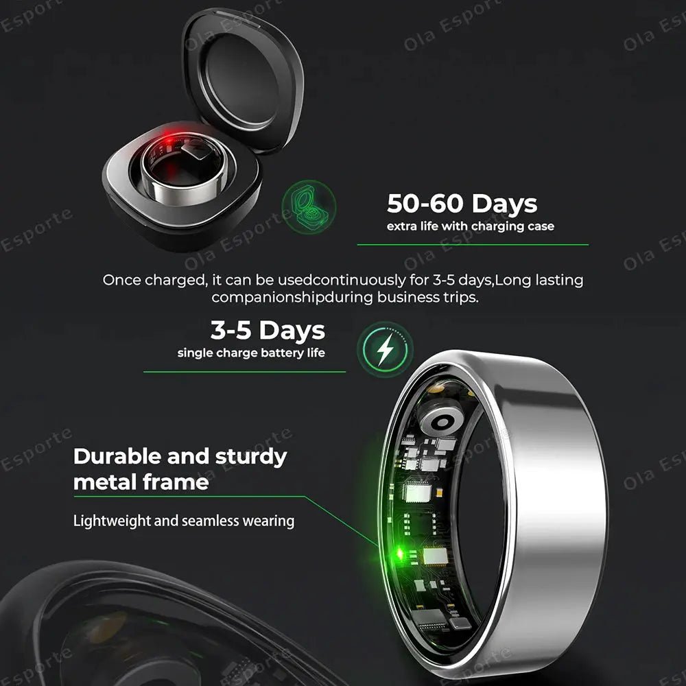 Fitness Smart Ring – Sleek Smart Wearable - Fit2Great