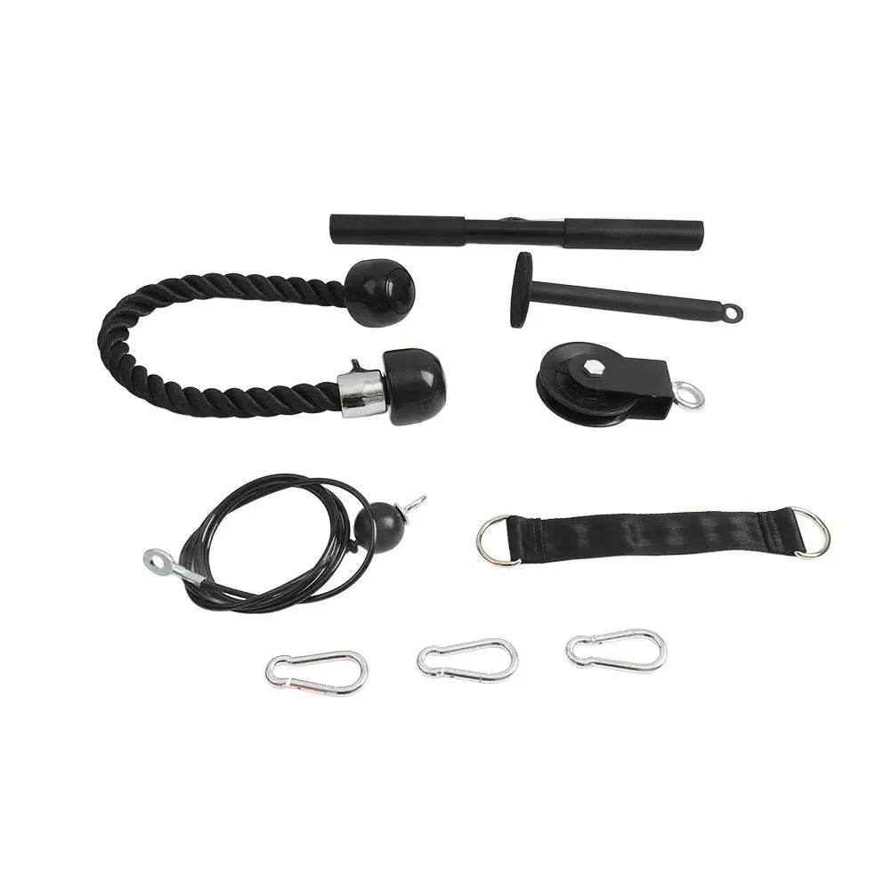Lift Pulley Cable System – Adjustable Home Gym Kit - Fit2Great