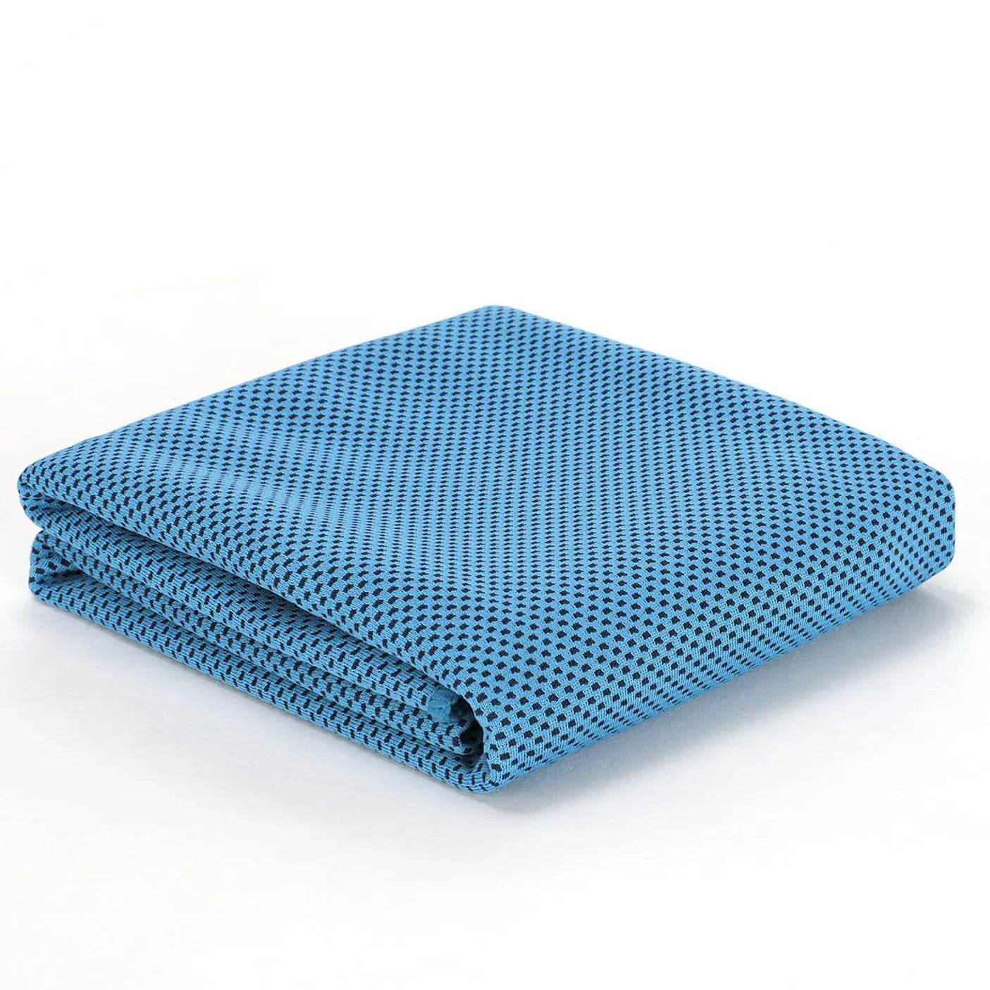 Microfiber Instant Cooling Ice Face Towel – Quick-Dry & Reusable - Fit2Great