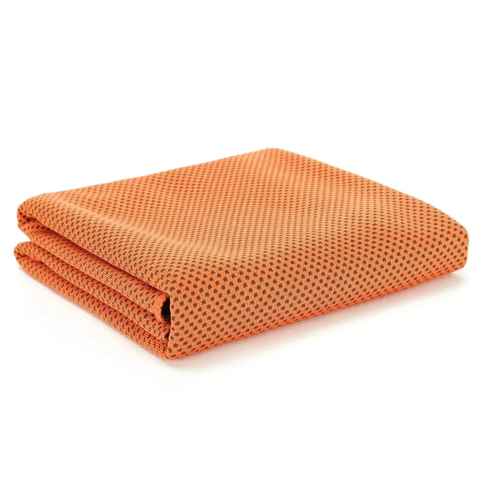 Microfiber Instant Cooling Ice Face Towel – Quick-Dry & Reusable - Fit2Great