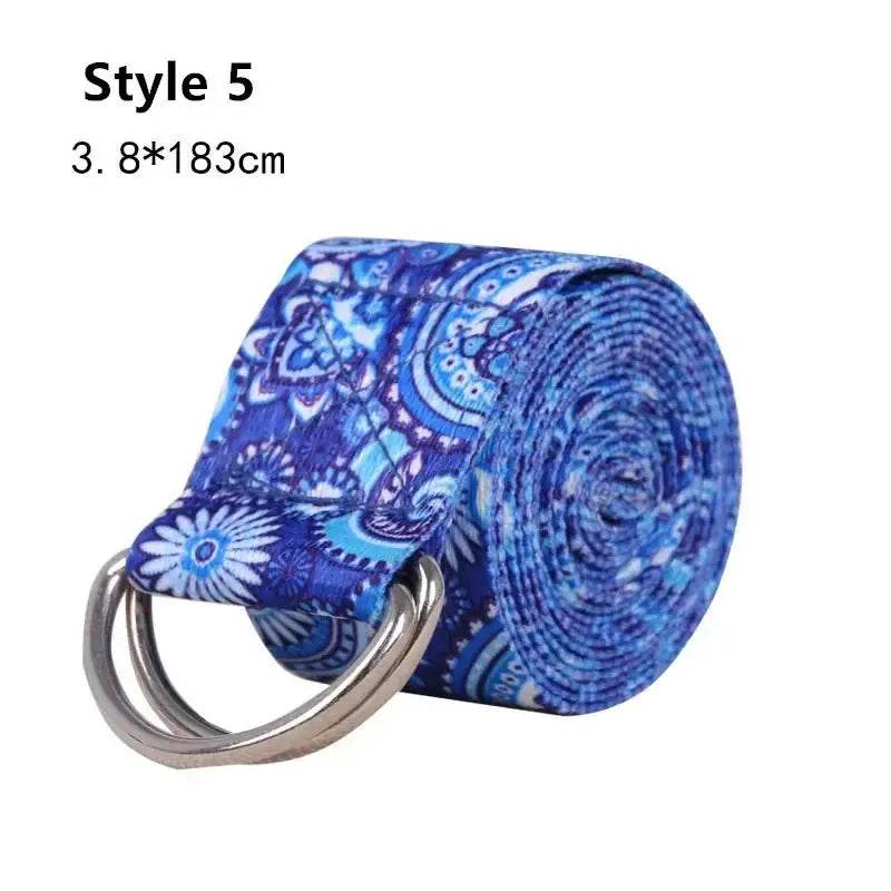 Multi-Colors Women Yoga Stretching Belt - Fit2Great