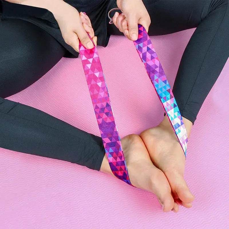 Multi-Colors Women Yoga Stretching Belt - Fit2Great