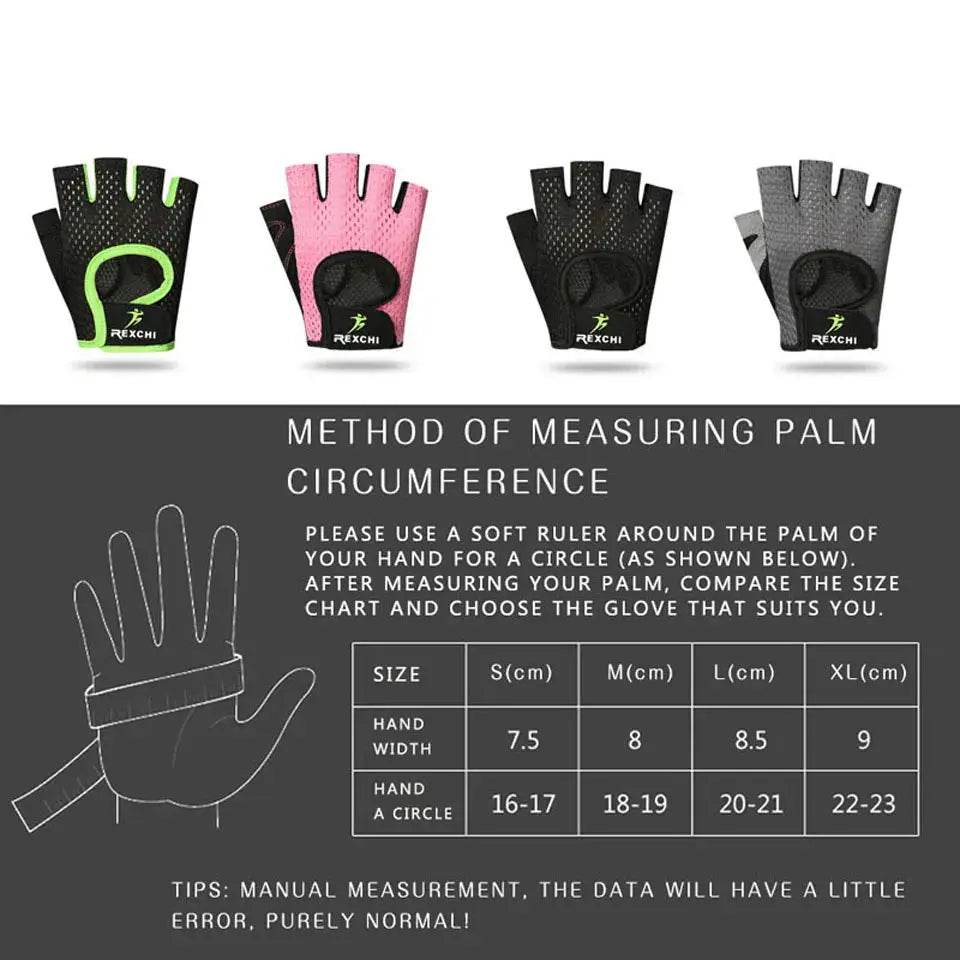 Professional Fitness Gloves Weight Lifting Half Finger - Fit2Great