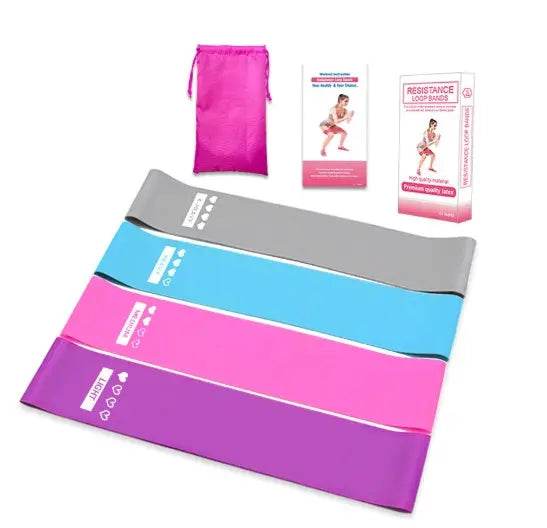 Resistance Bands Sealing Elastic Booty Sport Bodybuilding Rubber Band For Fitness Gym Leagues Equipment Sports Mini Yoga - Fit2Great