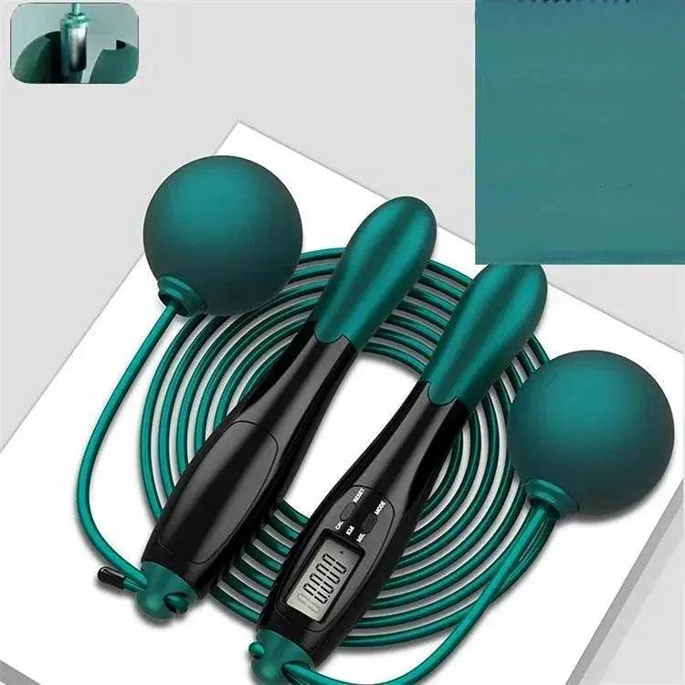 Steel PVC Counting Jump Rope with Intelligent Electronic Counter - Fit2Great