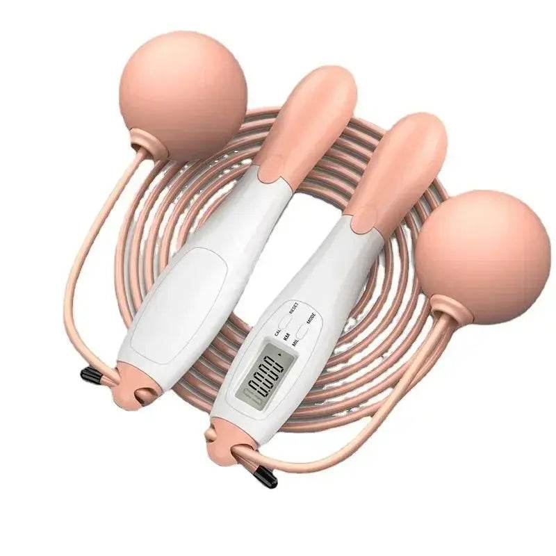 Steel PVC Counting Jump Rope with Intelligent Electronic Counter - Fit2Great
