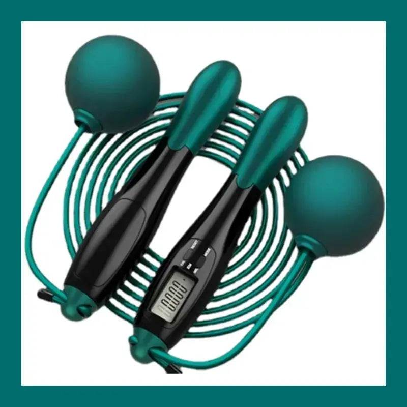 Steel PVC Counting Jump Rope with Intelligent Electronic Counter - Fit2Great