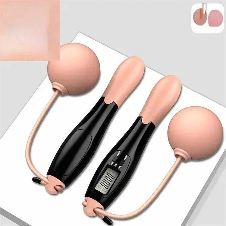 Steel PVC Counting Jump Rope with Intelligent Electronic Counter - Fit2Great