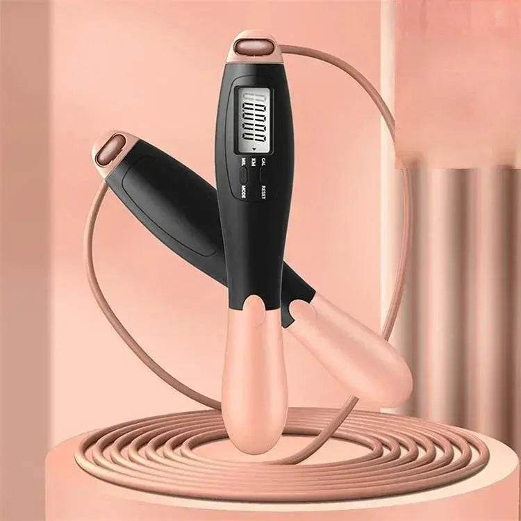 Steel PVC Counting Jump Rope with Intelligent Electronic Counter - Fit2Great