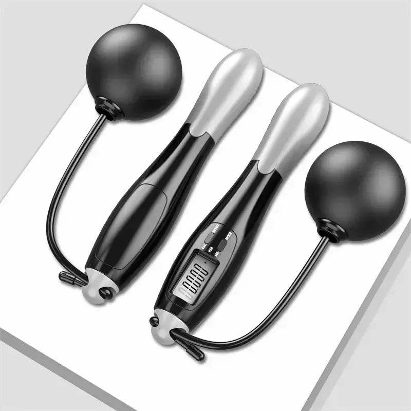 Steel PVC Counting Jump Rope with Intelligent Electronic Counter - Fit2Great