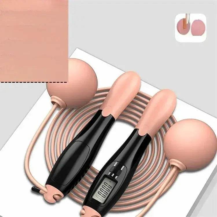 Steel PVC Counting Jump Rope with Intelligent Electronic Counter - Fit2Great