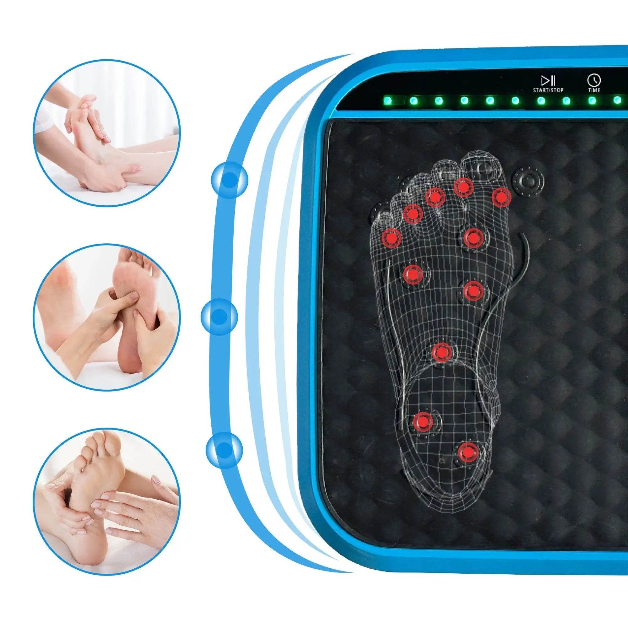 CoreVibe Vibration Plate – Home Workout Shaker Board with 120 Speed Levels - Fit2Great