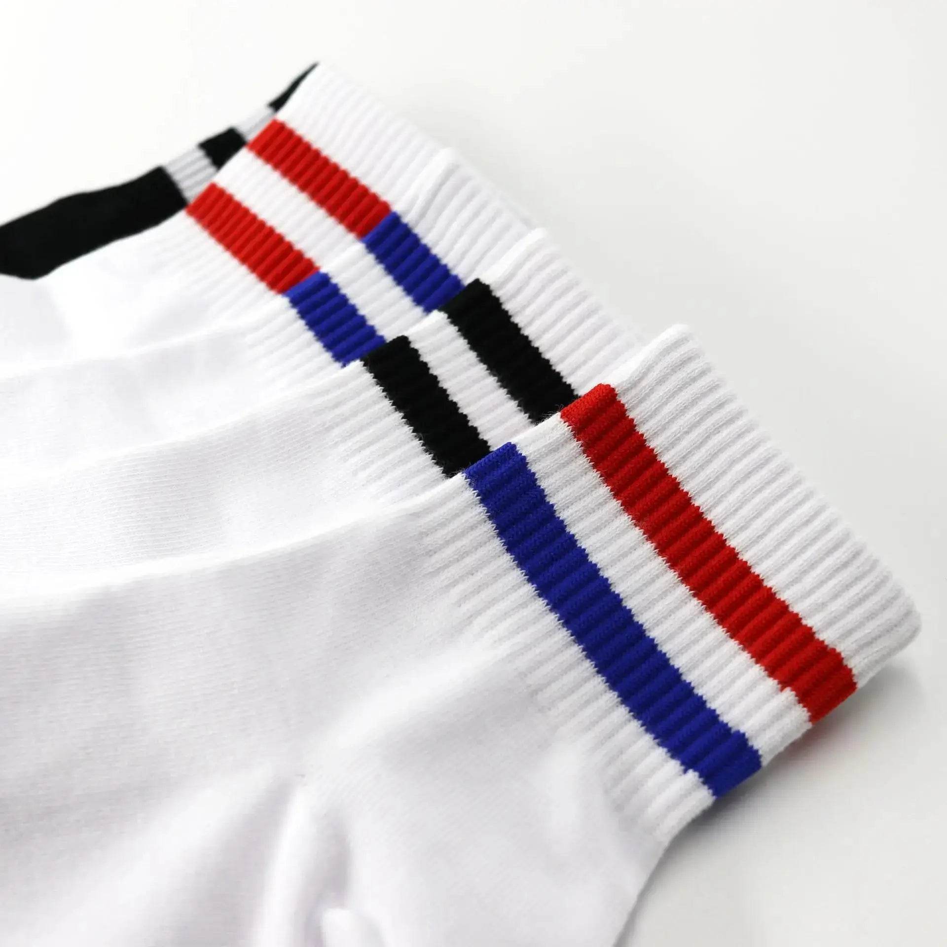 Vintage Two-Stripes Sports Socks - Fit2Great