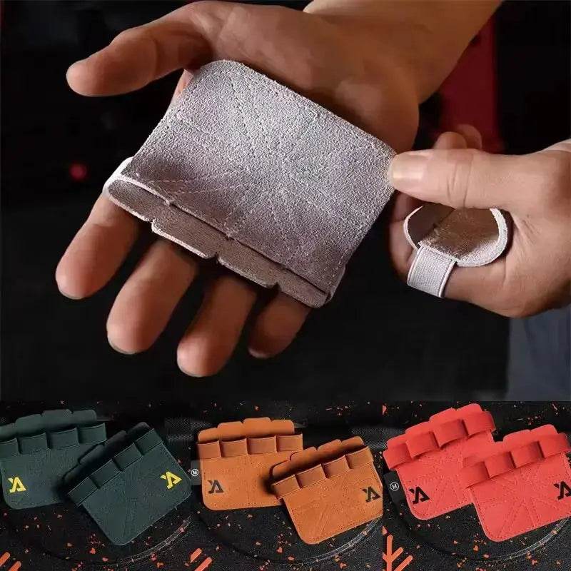 Weightlifting Gloves – Durable Cowhide Leather Grip - Fit2Great