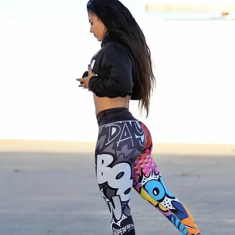 Women Digital Printing Leggings - Fit2Great
