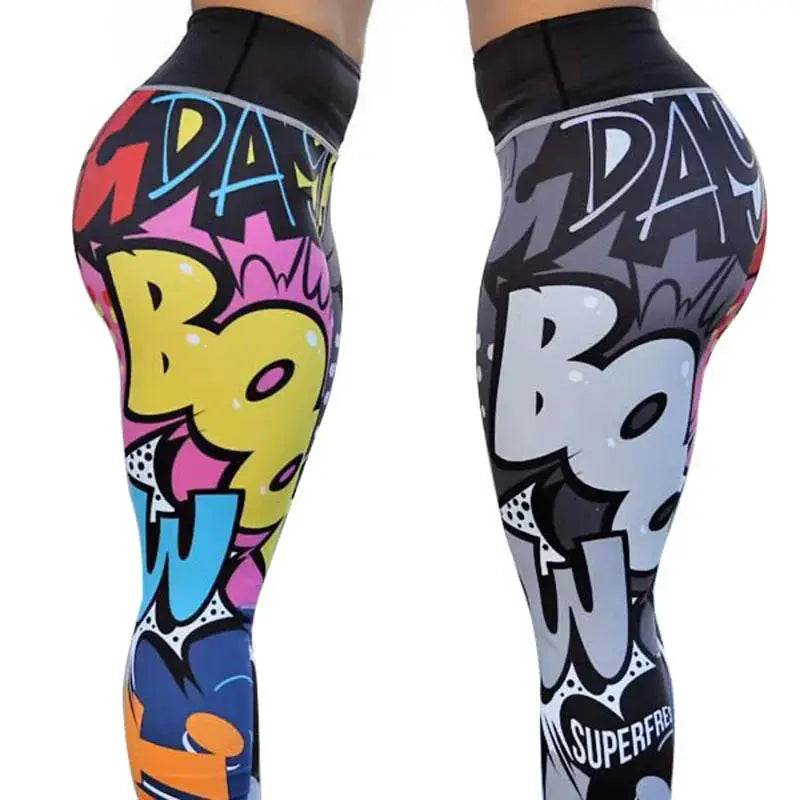 Women Digital Printing Leggings - Fit2Great