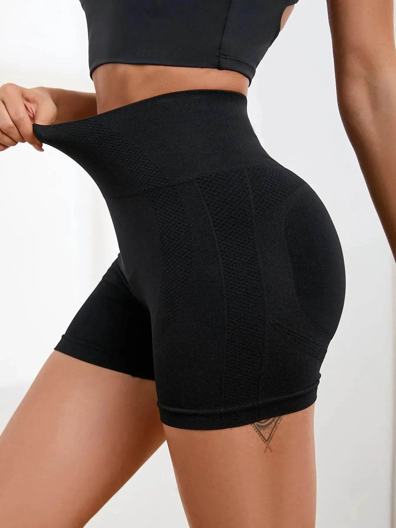 Yoga Fitness Shorts – High-Waisted Activewear - Fit2Great