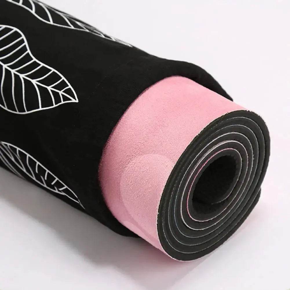 Yoga Mat Bag Pilates Fitness Workout Leaf Print - Fit2Great