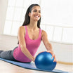Yoga Pilates Ball Durable, Anti-Burst Material Fit2Great